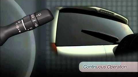 39 RAV4 HowTo Rear Variable Intermittent Windshield Wiper  2011 Toyota RAV4  YouTube   Standard Qual