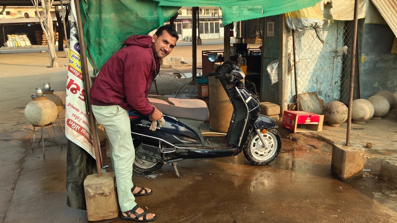 અમારા માર્કેટમાં વાંદરા આયા હતા જોવા ફુલ વીડીયો ટીનાભાઈ ની એક્ટિવા ચમકી ગઈ 