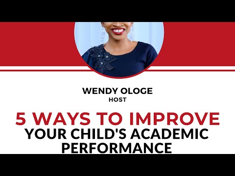 Video: How To Improve Your Child's Performance