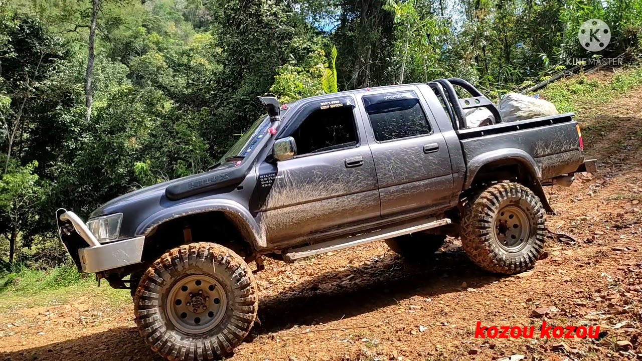 TOYOTA HILUX LN 106 2.8 DIESEL / MENGANGKAT GETAH SEKERAP