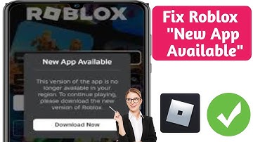 Fix Roblox "New App Available" -This Version is No Longer Available in Your Region" Problem 2025,