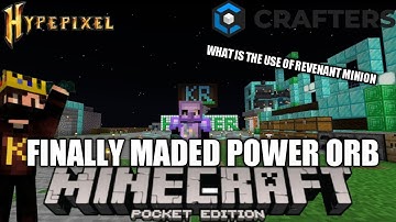 WHAT IS THE USE OF REVENANT MINION AND I ALL MADE POWER PRB IN CRAFTERSMC #craftersmc #satnetwork