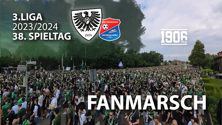 Fanmarsch - Aufstieg SC Preußen Münster - 2.Liga 2023/2024