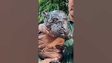 Handle baby hippos with care #cursed #ai