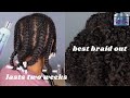 The Only Braid Out Technique Worth The Effort + Maintenance + Two Weeks In My Braid Out | ALOVE4ME