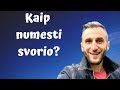 Kaip numesti svorio? [20 patarimų]