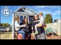 Family Downsized into Green TINY HOME to Save Their Son