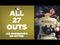 All 27 outs from joe musgroves nohitter watch the padres pitcher throw a masterpiece