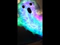 DIY cloud ghost 👻 with AI neon light strip ✨