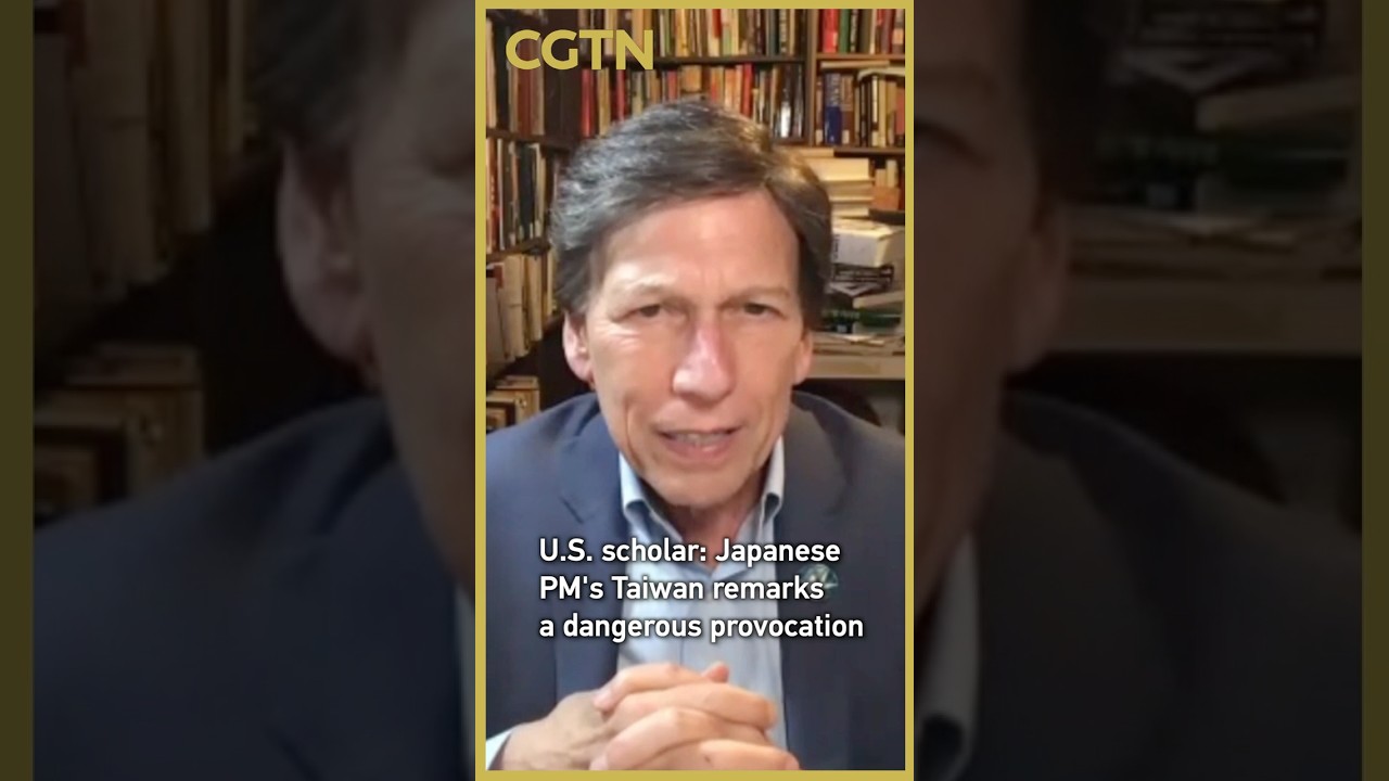 U.S. scholar: Japanese PM's Taiwan remarks a dangerous provocation