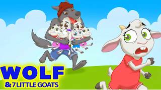 wolf 7 little goats puss boots fairy tales stories kids