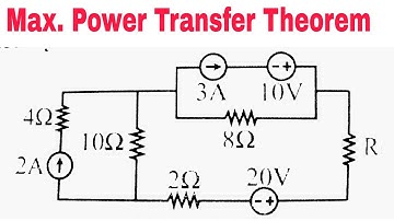 66721# CH-03# Ep-13|| মেক্সিমাম পাওয়ার ট্রান্সফার থিওরেম সমস্যা-১২|| Maximum Power Transfer Theorem