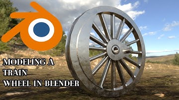 Blender - How to make a TRAIN wheel