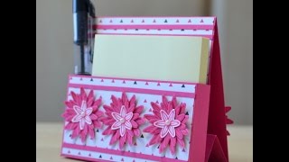 No.188 - Freestanding Post-It Note Holder - JanB UK Stampin' Up! Demonstrator Independent