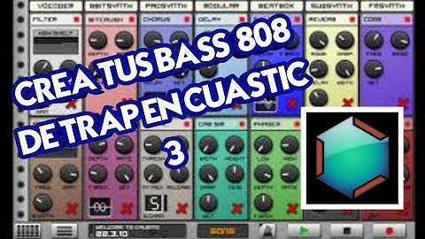 Cómo Hacer Un Bass De Trap 808 En (Caustic 3 Android)