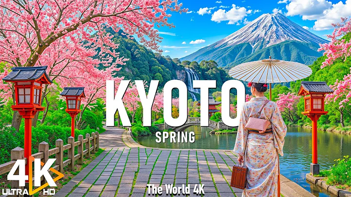 Spring Kyoto 4K, Japan – Stroll Through Sakura Blossoms, Petal-Filled Paths, and Blooming Gardens