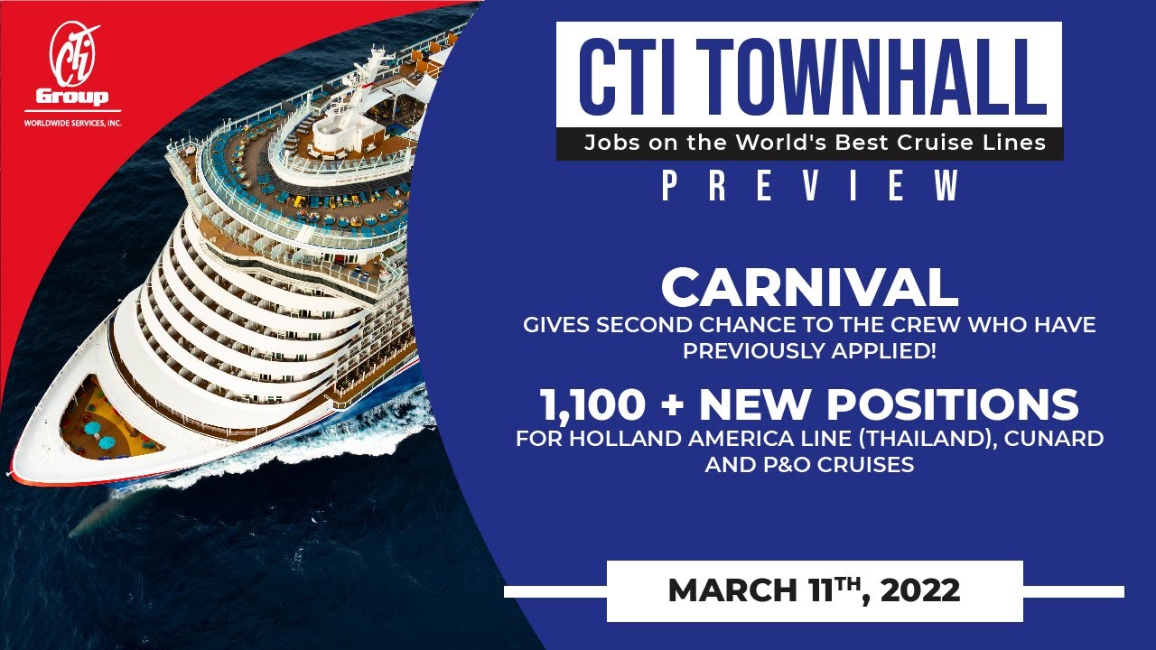 CTI Group Crew News Townhall Preview CCL Crew Second Chance HAL 