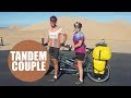 Middleaged couple travel 11500 miles around the world on a tandem bike