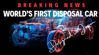 APRIL 1st NEWS! JAPAN REVEALS WORLD'S FIRST DISPOSAL CAR! // DESIGNED BY EX-TOYOTA, HONDA ENGINEERS