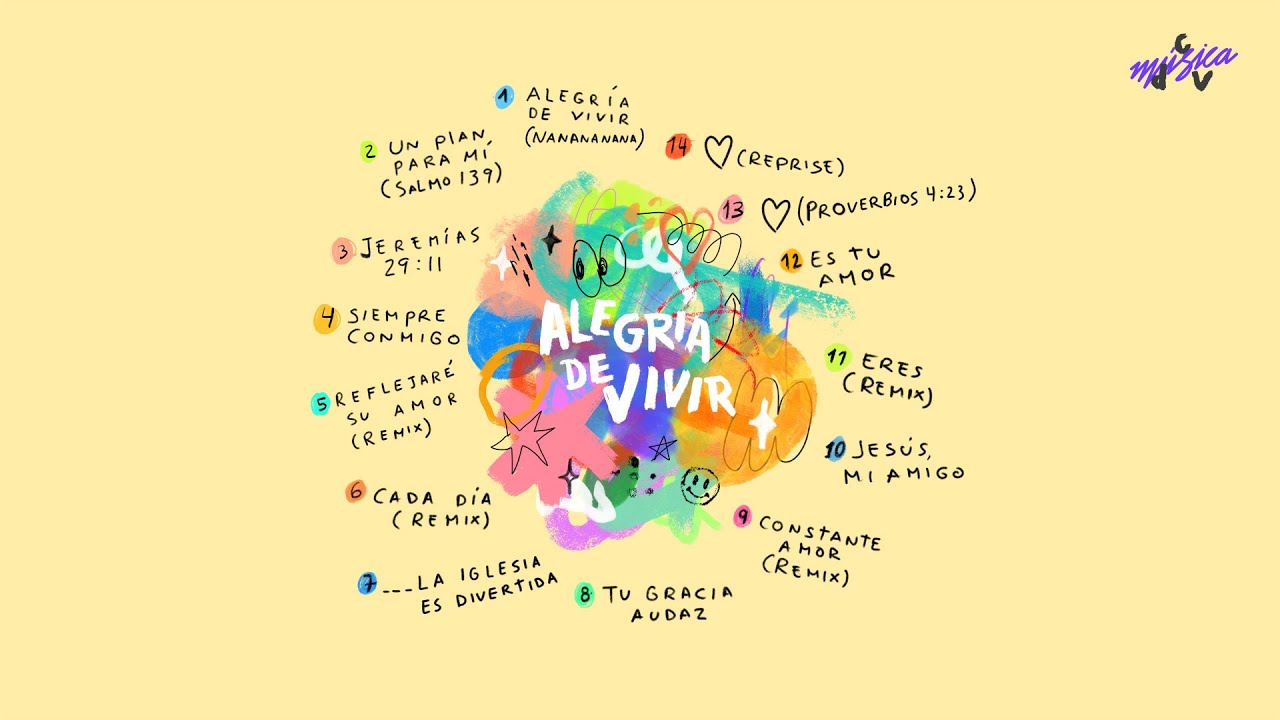 Alegría de vivir (Álbum) - caminodevida música (Reproducción continua)