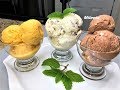 Вкуснейшее  ДОМАШНЕЕ  МОРОЖЕНОЕ  3 рецепта. Больше не покупаем. ОЧЕНЬ ПРОСТО!