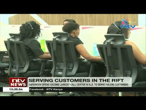 Safaricom opens second largest call center in Eldoret