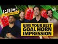 Goal horn impressions  puck personality