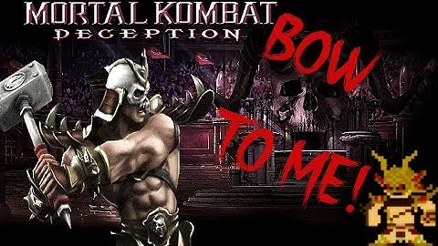 Shao Kahn Arcade Ladder (Mortal Kombat: Deception) (GameCube) 4K