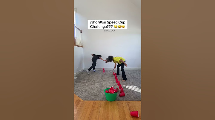 WHO won SPEED cup challenge? 🤣🤣🤣