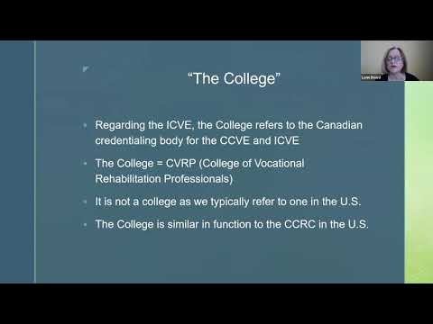 Professional Credentialing and the New ICVE