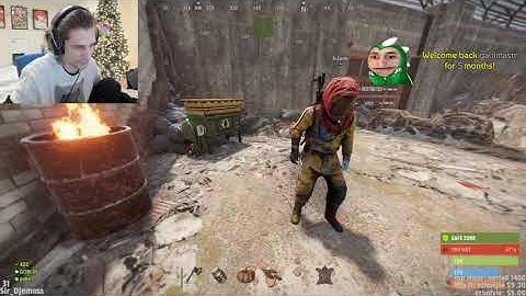 xQc plays OTV Rust Server Day 2 Full 2020-12-29 [Twitch VOD]
