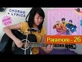 Paramore - 26 (acoustic cover KYN) + Chords + Lyrics