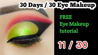 Eye makeup | eye makeup practice on dummy | Eye Makeup for Beginners | How to do eye Makeup 