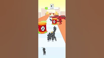 Tiny Run 3D gameplay walkthrough (410) #shorts