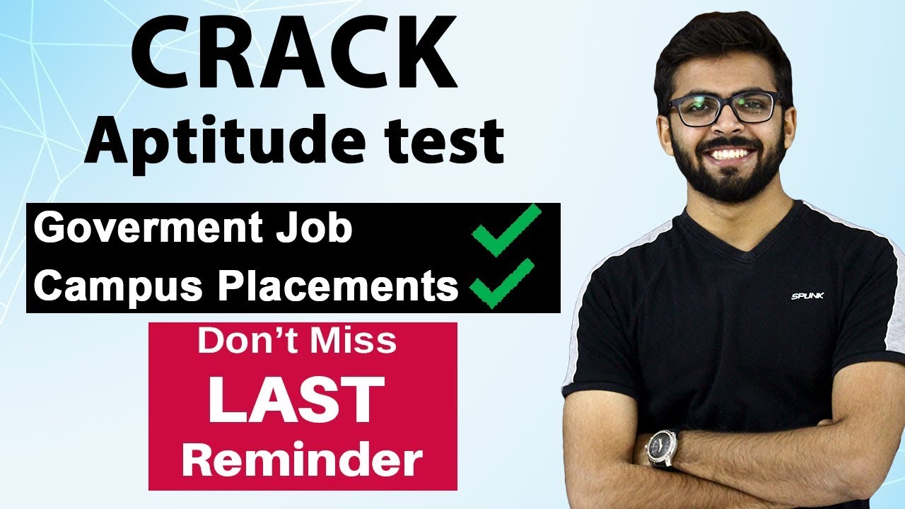 crack-aptitude-test-campus-placements-government-job-well-academy-youtube