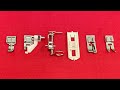 Different types of presser foot and their uses | presser foot tutorial | Sewing tips for beginners