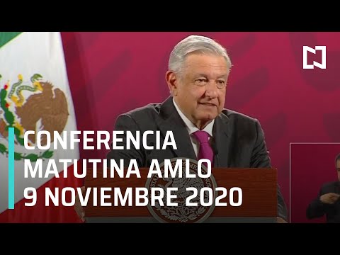 Conferencia matutina AMLO/ 9 de Noviembre 2020