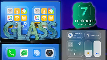 Realme UI 7.0 Glass Effect Update 😍 | iPhone-Style Design in Realme GT 7 Pro!