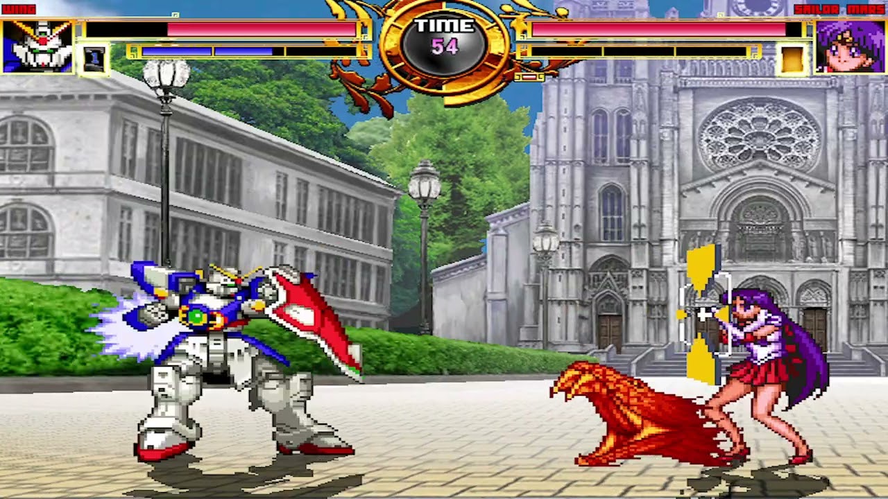 NICK54222 MUGEN: Gundam Wing VS Sailor Mars