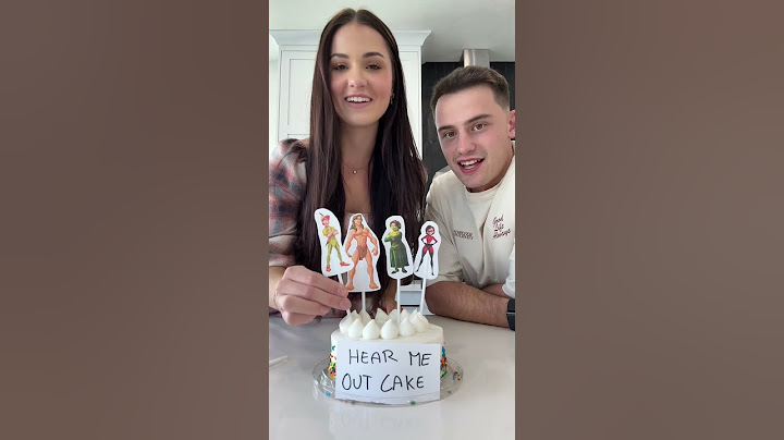 Our “hear me out” cake