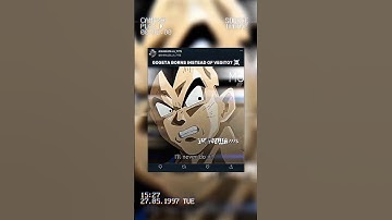 Gogeta Borns Instead of Vegito?☠️ #anime #dbs #goku #vegeta #gogeta #skulledit #shorts #viral