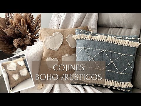 Video: Cojines únicos de algodón y cuero hechos a mano para casas especiales