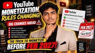 YouTube Monetization Rules Are Changing! Do This Before Feb 2027