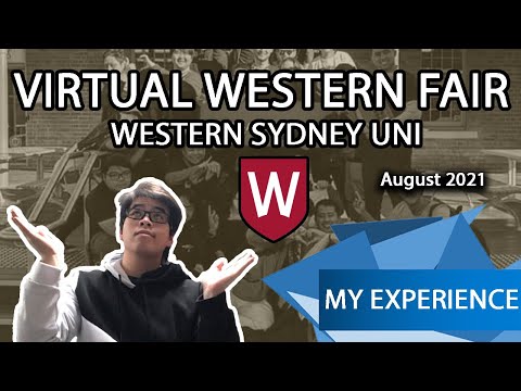 My Experience With Virtual Western Fair At Western Sydney University