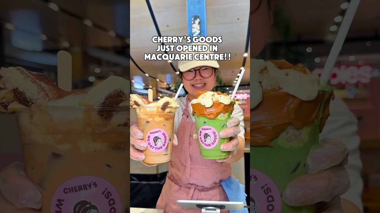 Cherry’s Goods только что открылся в Macquarie Centre!!