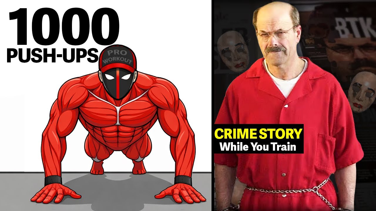 1000 Push-Up Challenge — Follow Along Workout + True Crime Story (BTK Killer)