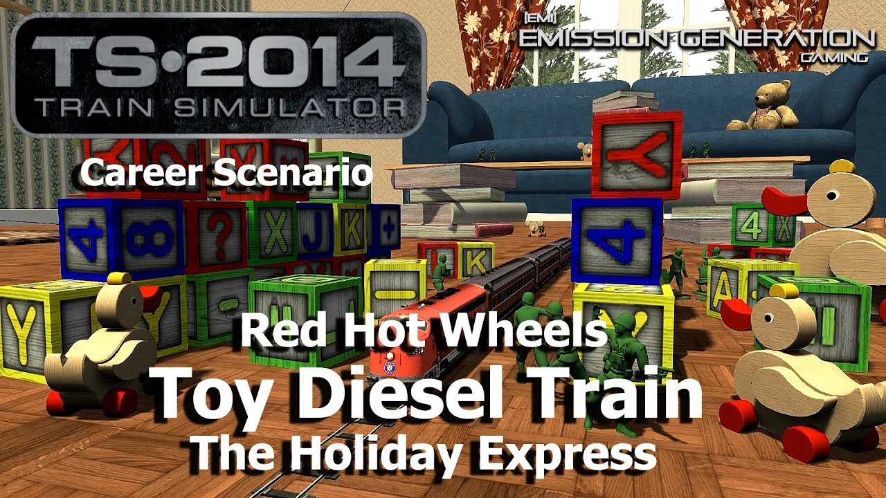 Red Hot Wheels Career Scenario Train Simulator 2014 YouTube