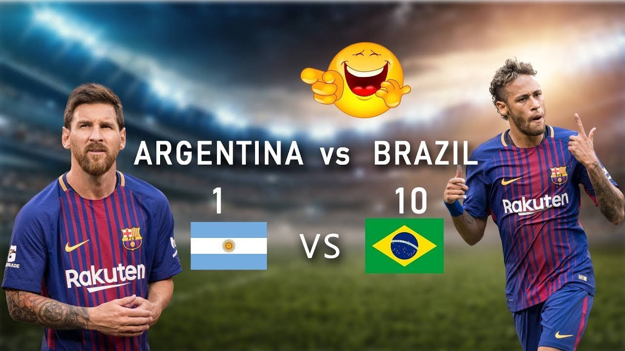 Brazil VS Argentina 101 Goals Highlights 2018 Russia YouTube