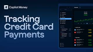 How to Track Credit Card Payments in Copilot Money
