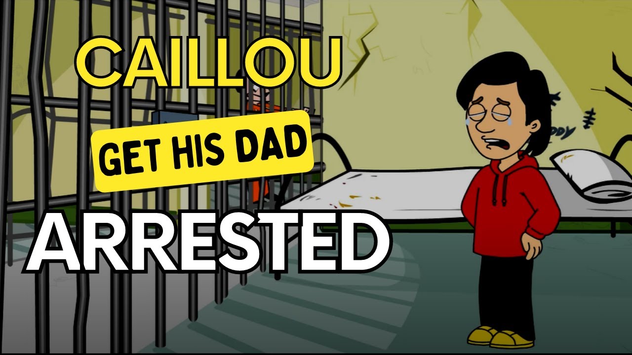 Caillou Gets His Dad Arrested/ Grounded - YouTube